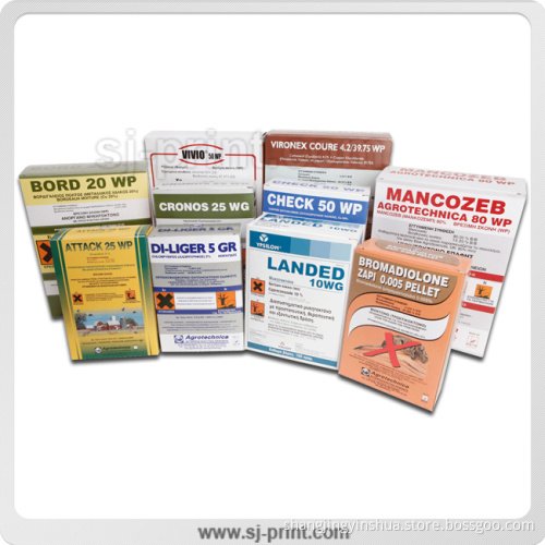 Industrial Packaging Parts Box / Medicine Box / Color Box